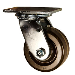 4 inch swivel caster with high temperature phenolic wheel