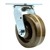 Service Caster Series #30 high temperature swivel caster with 5 inch durable glass filled nylon wheel.