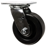 5 Inch Swivel Caster with Polyolefin Wheel and Ball Bearings