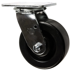 5 Inch Swivel Caster with Polyolefin Wheel and Ball Bearings