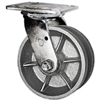 5 Inch Swivel Caster with V Groove Wheel