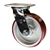 6 Inch Swivel Caster with Polyurethane Tread on Aluminum Core Wheel