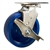 6 Inch Swivel Caster with brake - Solid Polyurethane Wheel with ball bearings