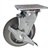 6" Swivel Caster w/ Brake and Thermoplastic Rubber Tread Wheel with Ball Bearings