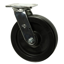 8 Inch Swivel Caster with Polyolefin Wheel