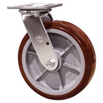 8 Inch Swivel Caster with Polyurethane Wheel