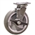 8" Swivel Caster w/ Brake and Thermoplastic Rubber Tread Wheel and Ball Bearings