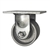 3-1/4 Inch Heavy Duty Low Profile Rigid Caster with Semi Steel Wheel and Ball bearings