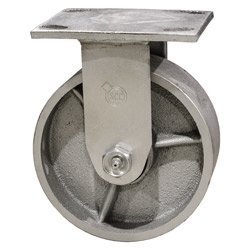 4 Inch Rigid Caster with Semi Steel Wheel and Ball Bearings