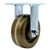 Service Caster Series #30 rigid caster fitted with durable 5 inch diameter by 2 inch wide high temperature phenolic wheel.
