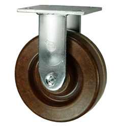 6 Inch Rigid Caster with Phenolic Wheel