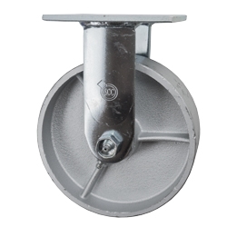 6 Inch Rigid Caster with Semi Steel Wheel