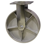 8 Inch Rigid Caster with Semi Steel Wheel