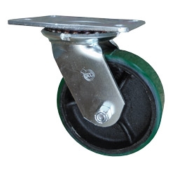 6 Inch Swivel Caster with Polyurethane Tread Wheel