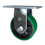 4 Inch Rigid Caster with Polyurethane Tread Wheel
