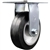 Service Caster Series #35 rigid caster fitted with 6 inch diameter by 2 inch wide moldon rubber tread on aluminum core wheel.








.