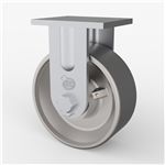 Service Caster Series #93 10 inch extra heavy duty rigid caster with forged steel wheel