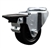 Service Caster #20 Series bolt hole swivel casters with 3 inch hard rubber wheel and posi lock are a versatile caster solution.