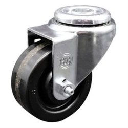 Service Caster #20 Series bolt hole swivel casters with 3-1/2 inch phenolic wheel are a versatile caster solution.