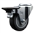 Bolt hole swivel casters with 3-1/2 inch thermoplastic rubber tread wheel and posi lock