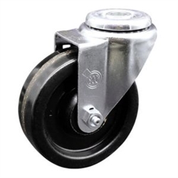 Service Caster #20 Series bolt hole swivel casters with 4 inch phenolic wheel are a versatile caster solution.