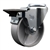 4 Inch bolt hole swivel caster semi steel wheels and posi lock