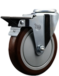 5" Bolt Hole Swivel Caster with Polyurethane Tread