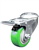 Service Caster #20 Series swivel casters with brake and 3.5 inch polyurethane wheel are a versatile caster choice. Featuring a zinc plated finish, these casters are ideal for light and medium duty material handling, carts, equipment, and shop projects.