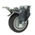 3-1/2" Swivel Caster with Thermoplastic Rubber Tread and Total Lock Brake
