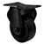 3 Inch rigid caster with black fork assembly and phenolic wheel