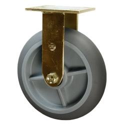 8" Rigid Soft Tread Bellman Cart Caster