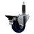 Service Caster #20 Series 1 inch expanding adapter stem swivel casters with a 3 inch solid blue polyurethane wheel and posi lock.