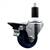 Service Caster #20 Series 1-3/8 inch expanding adapter stem swivel casters with a 3 inch solid blue polyurethane wheel and posi lock.