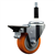 Service Caster 7/8 inch expanding stem swivel caster with a 3-1/2 inch orange polyurethane wheel and a posi lock brake. Featuring a zinc finish, these casters are ideal for work tables, shop projects, and any equipment with round or square tube legs.