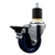 Service Caster #20 Series 1-7/8 inch expanding adapter stem swivel casters with a 3-1/2 inch solid blue polyurethane wheel and posi lock.