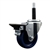 Service Caster #20 Series 3/4 inch expanding adapter stem swivel casters with a 3-1/2 inch solid blue polyurethane wheel and posi lock.