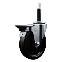 3/4" expanding stem caster 5" phenolic wheels and posi lock