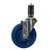 5" Expanding Stem Swivel Caster with Solid Polyurethane Wheel