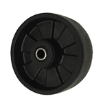 5 inch solid Glass Filled Nylon caster wheel with Ball Bearings. Glass Filled Nylon wheels provide an excellent option for casters or equipment where a smooth rolling, quiet, and non marking wheel is required. An excellent choice for high impact.