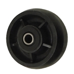 4 inch  solid Glass Filled Nylon caster wheel with Roller Bearings