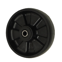 6 inch Glass Filled Nylon caster wheel with Roller Bearings