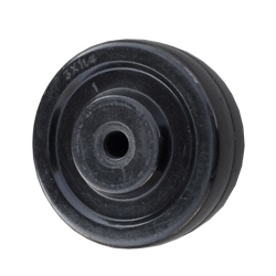 3" x 1-1/4" Rubber Wheel