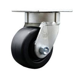 4 Inch Kingpinless Swivel Caster with Polyolefin Wheel