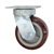 5 Inch Kingpinless Swivel Caster with Polyurethane on Polyolefin Wheel with Ball Bearings