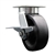 6 Inch Kingpinless Swivel Caster with Glass Filled Nylon Wheel and Brake