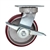 6 Inch Swivel Caster with Polyurethane Tread on Aluminum Core Wheel and Brake