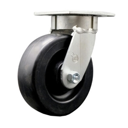 6 Inch Kingpinless Swivel Caster with Polyolefin Wheel