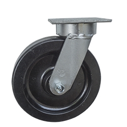 8 Inch Kingpinless Swivel Caster with Phenolic Wheel and Ball Bearings