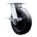 8 Inch Kingpinless Swivel Caster with Polyolefin Wheel and Brake