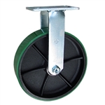 12 Inch Rigid Caster with Polyurethane Tread Wheel